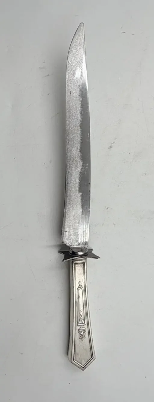 Antique Wm. ROGERS 1920 LA TOURAINE Old French Hollow Carving Knife 14